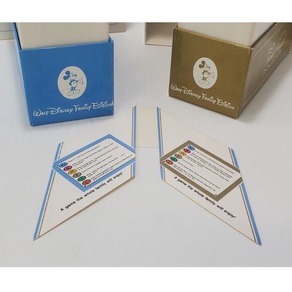 VTG 1985 Trivial Pursuit Walt Disney Family Edition Subsidiary Card Set No 105 - Picture 5 of 8